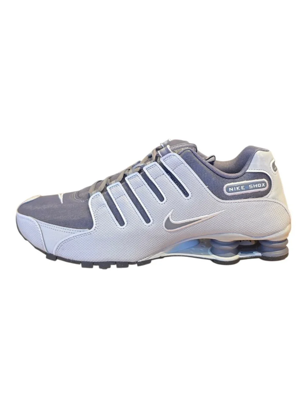 Nike Shox NZ Smoke Grey Fog Sneakers Joggin Running IQ8264-001 Mens Size 12 NEW